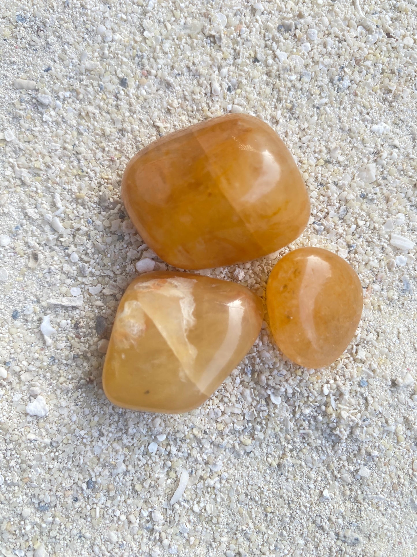 Satyaloka Yellow Azeztulite Crystal Healing Set for Alignment with Golden Ray