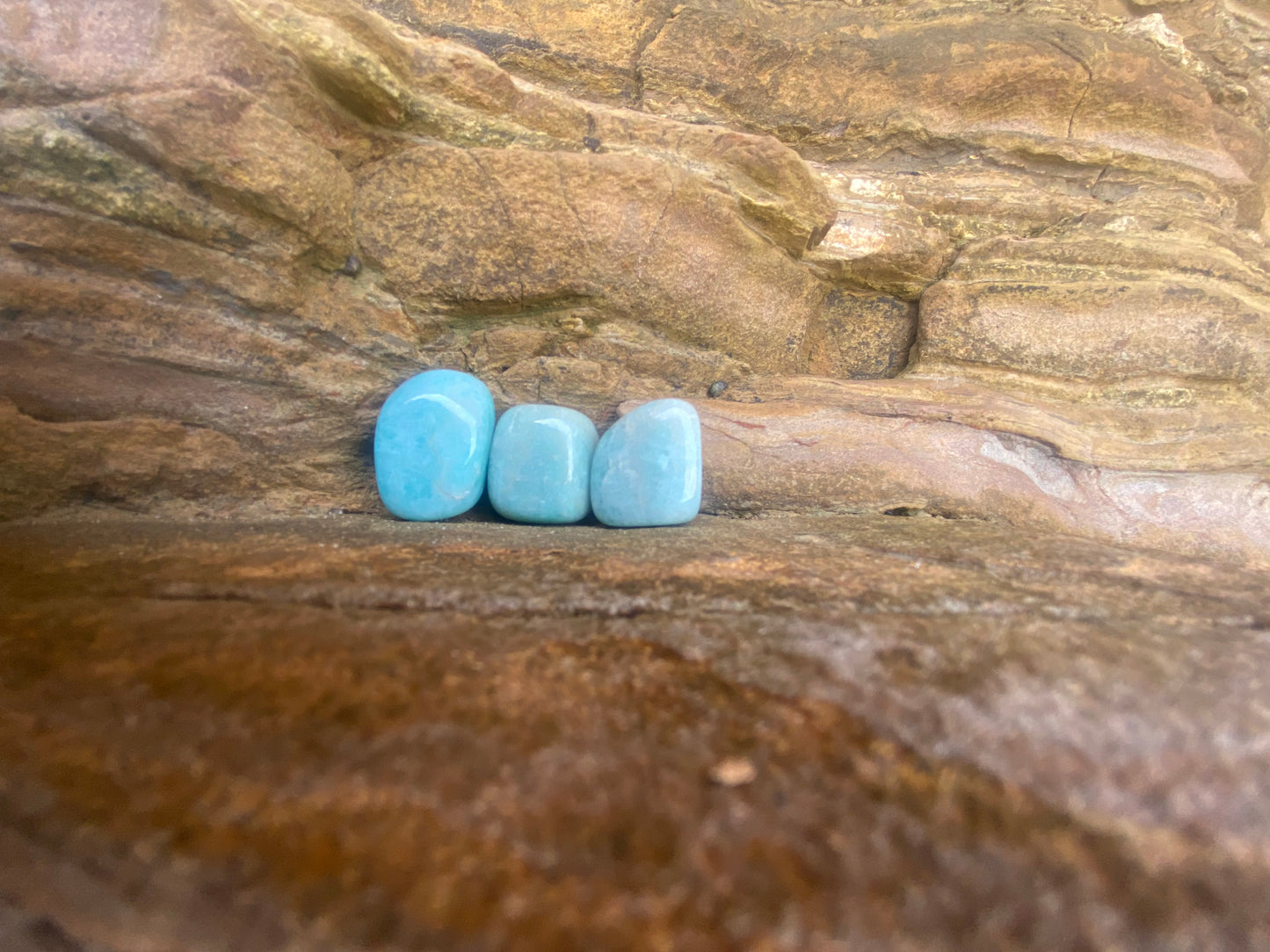 Peruvian Green Chrysocolla Healing Set for Alignment with Divine Feminine