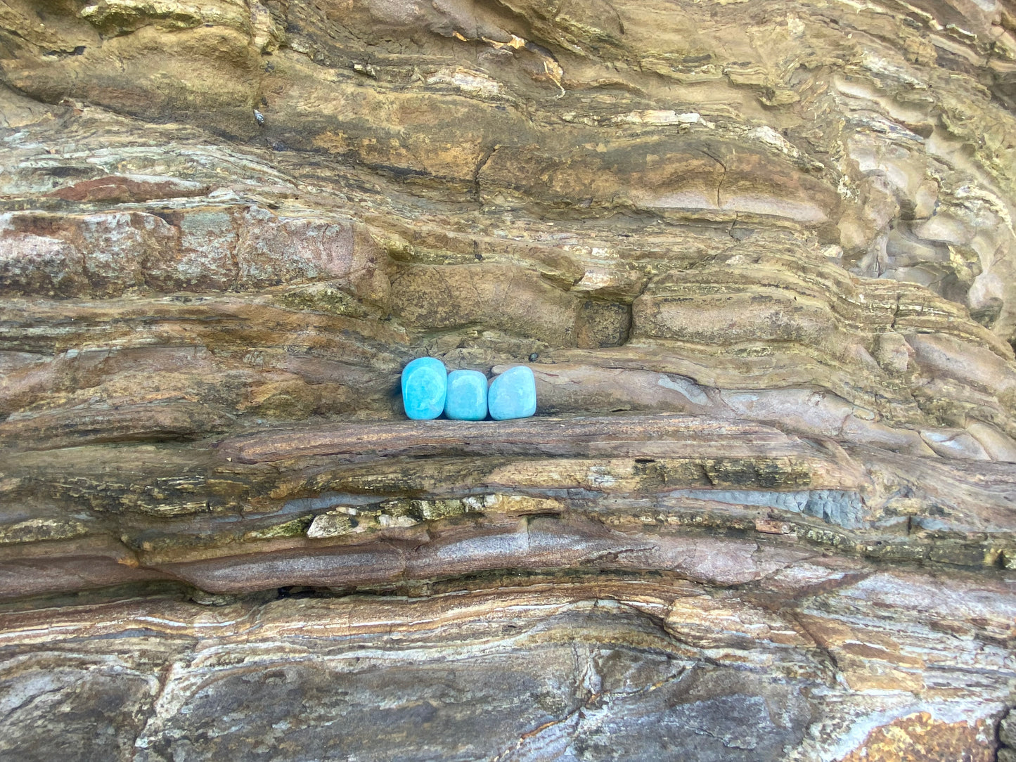 Peruvian Green Chrysocolla Healing Set for Alignment with Divine Feminine