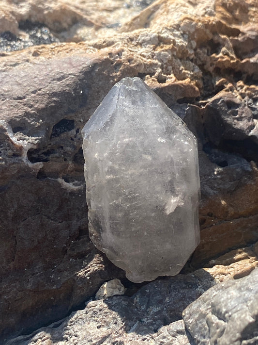 Black Tibetan Quartz Master Warrior Generator Crystal w/Digital Guidebook