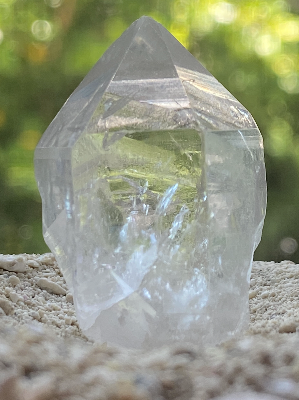 Lemurian Seed Master Warrior Timelink Generator Crystal Point for Interdimensional Healing