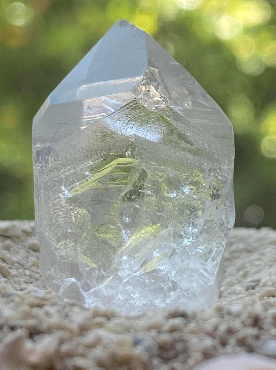 Lemurian Seed Master Warrior Timelink Generator Crystal Point for Interdimensional Healing