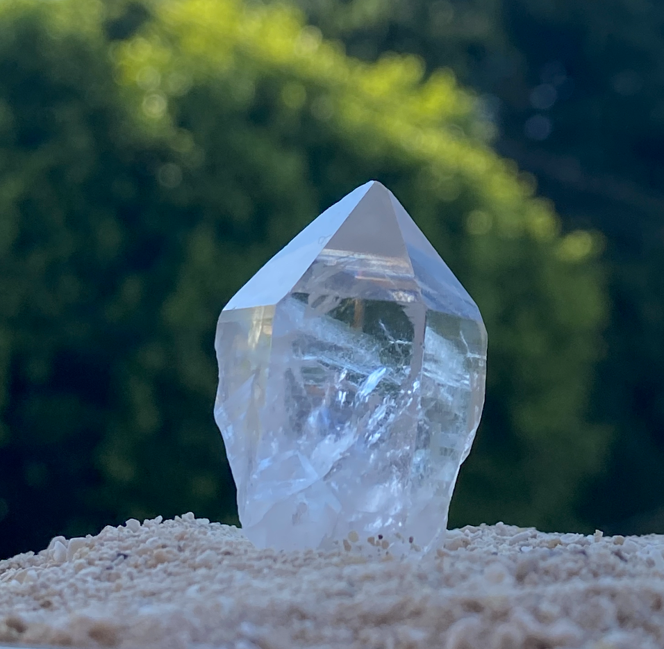Lemurian Seed Master Warrior Timelink Generator Crystal Point for Interdimensional Healing