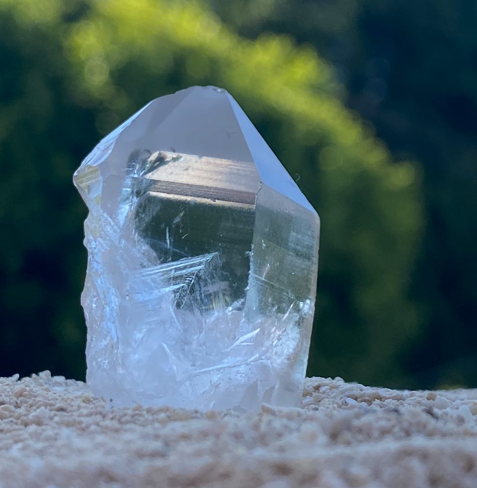Lemurian Seed Master Warrior Timelink Generator Crystal Point for Interdimensional Healing