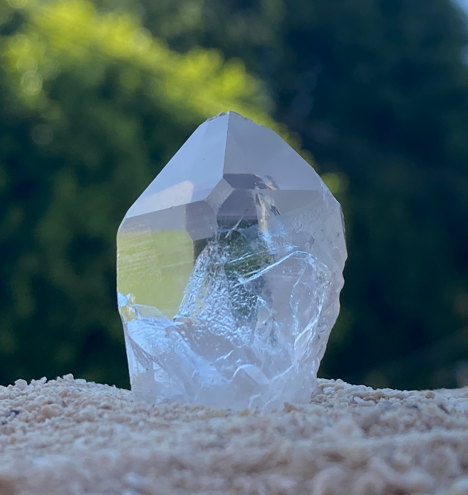 Lemurian Seed Master Warrior Timelink Generator Crystal Point for Interdimensional Healing