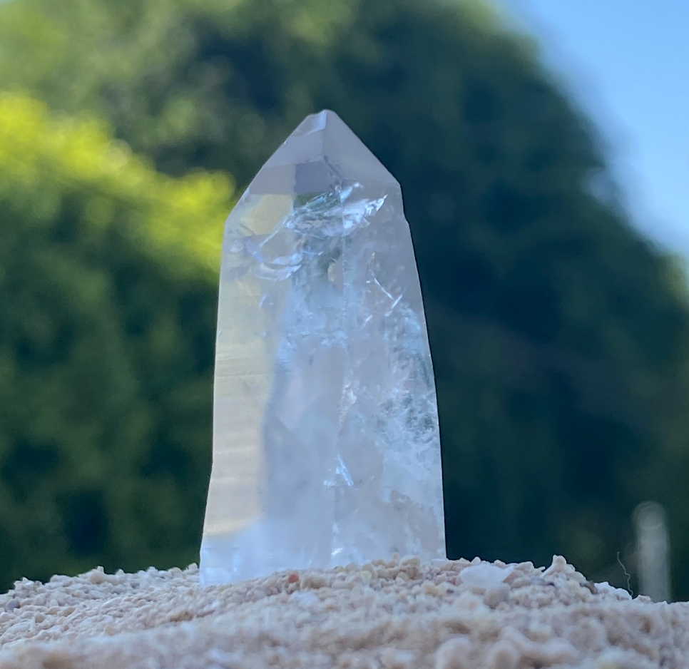 Lemurian Seed Master Warrior Generator Crystal for Multidimensional Insight