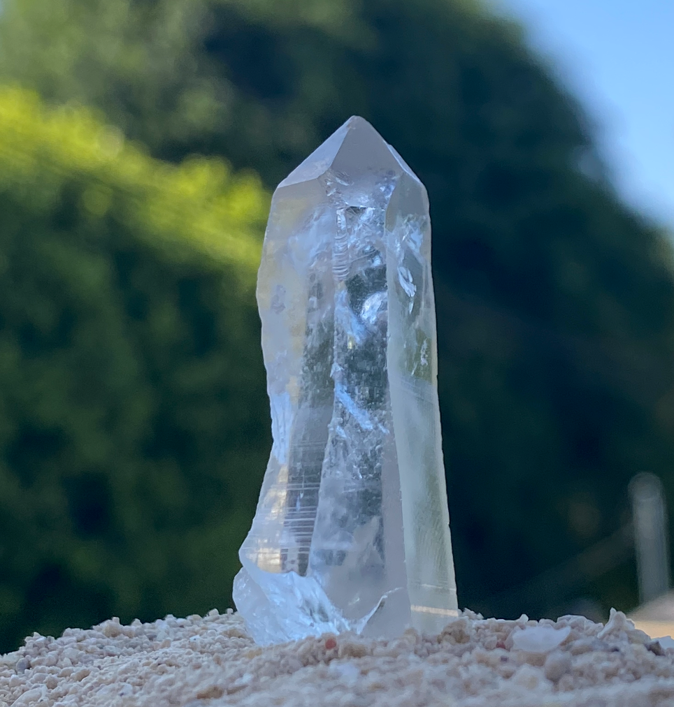 Lemurian Seed Master Warrior Generator Crystal for Multidimensional Insight