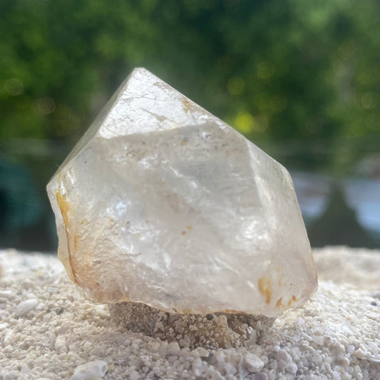 Isis Tibetan Quartz Master Generator Crystal Point w/ Digital Guidebook