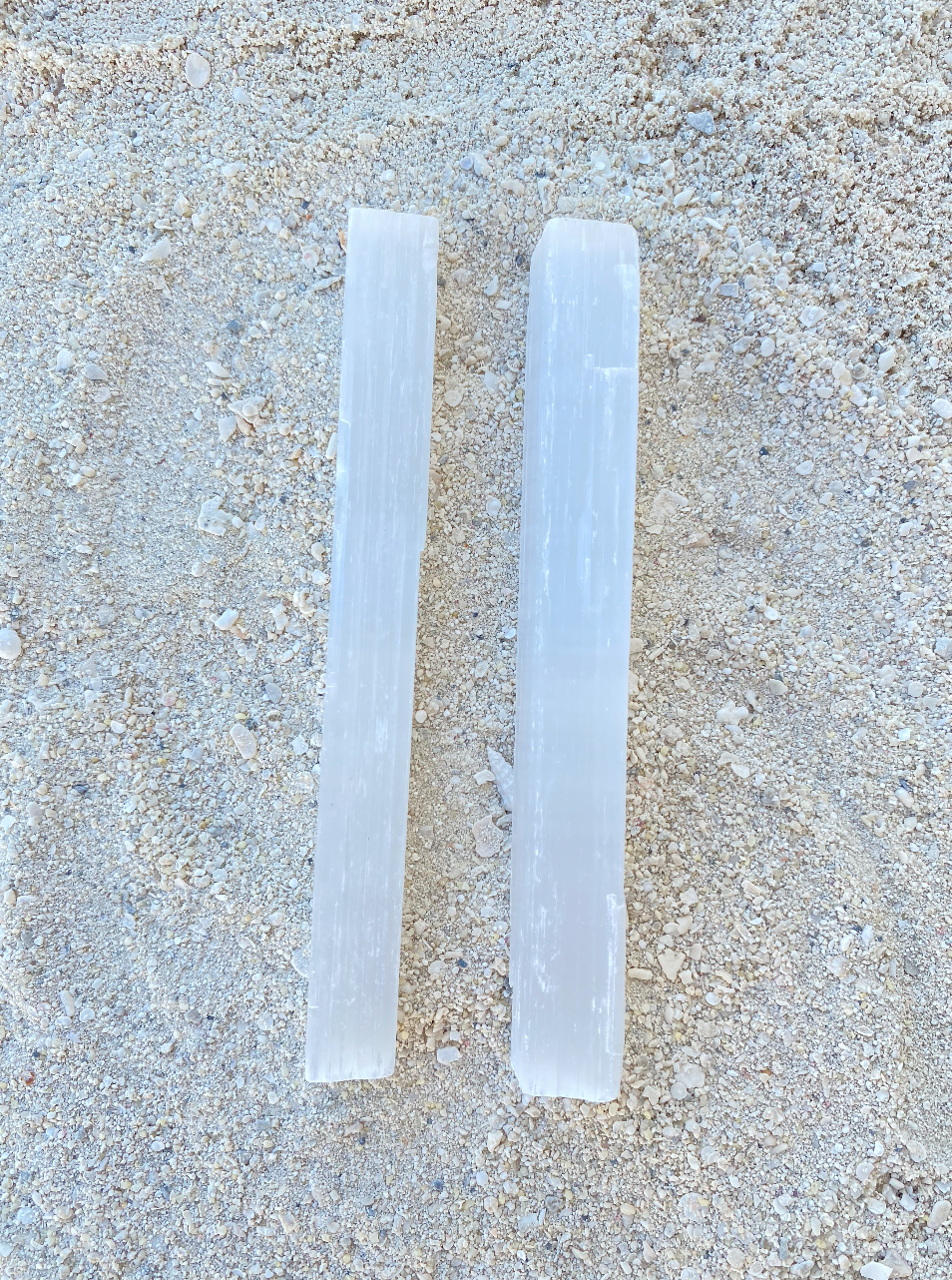 Selenite Crystal Wand Healing Set for Energy Healing Work & Spiritual Connection