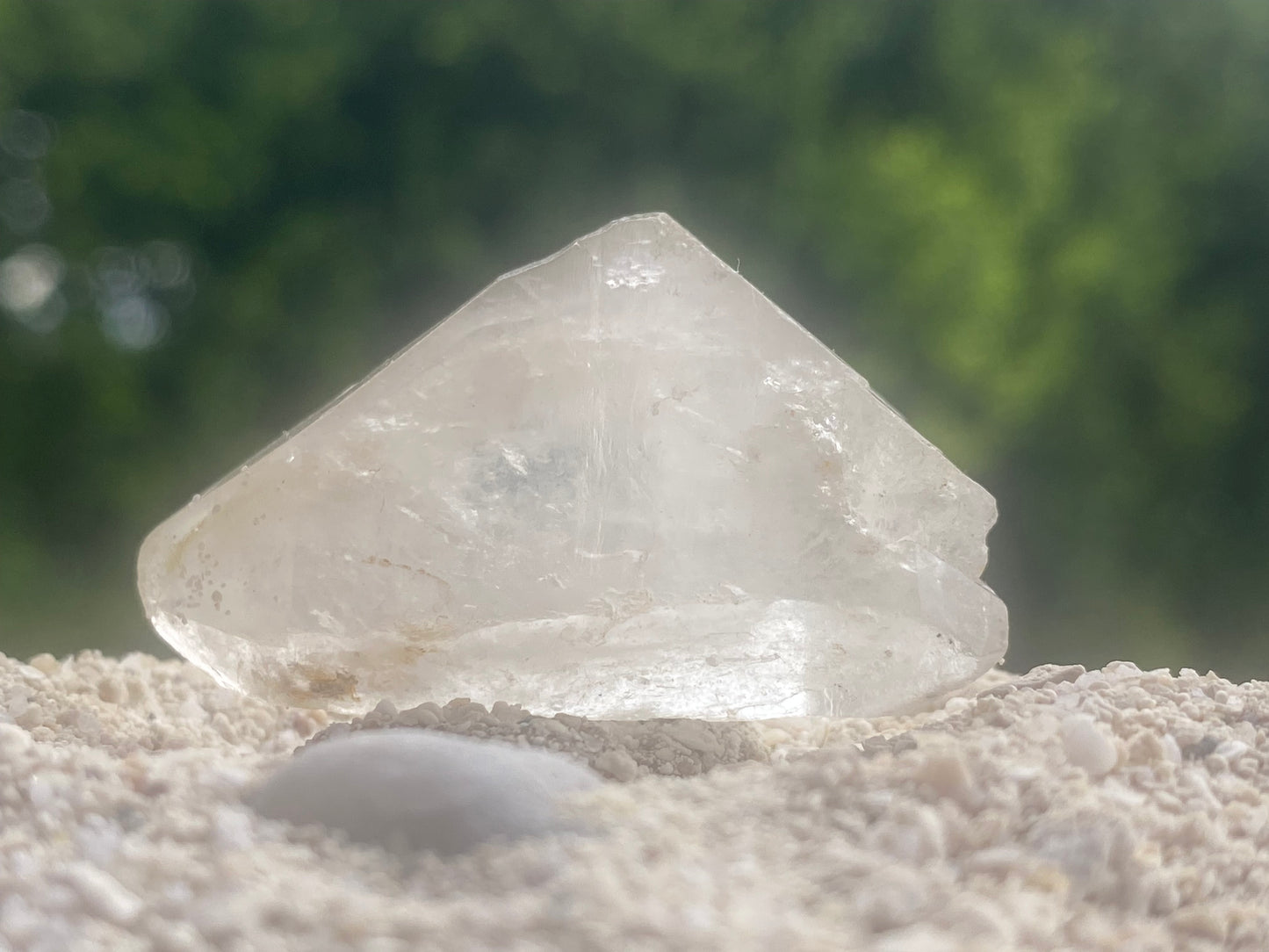 Lemurian Tabular Seed Quartz Crystal Point