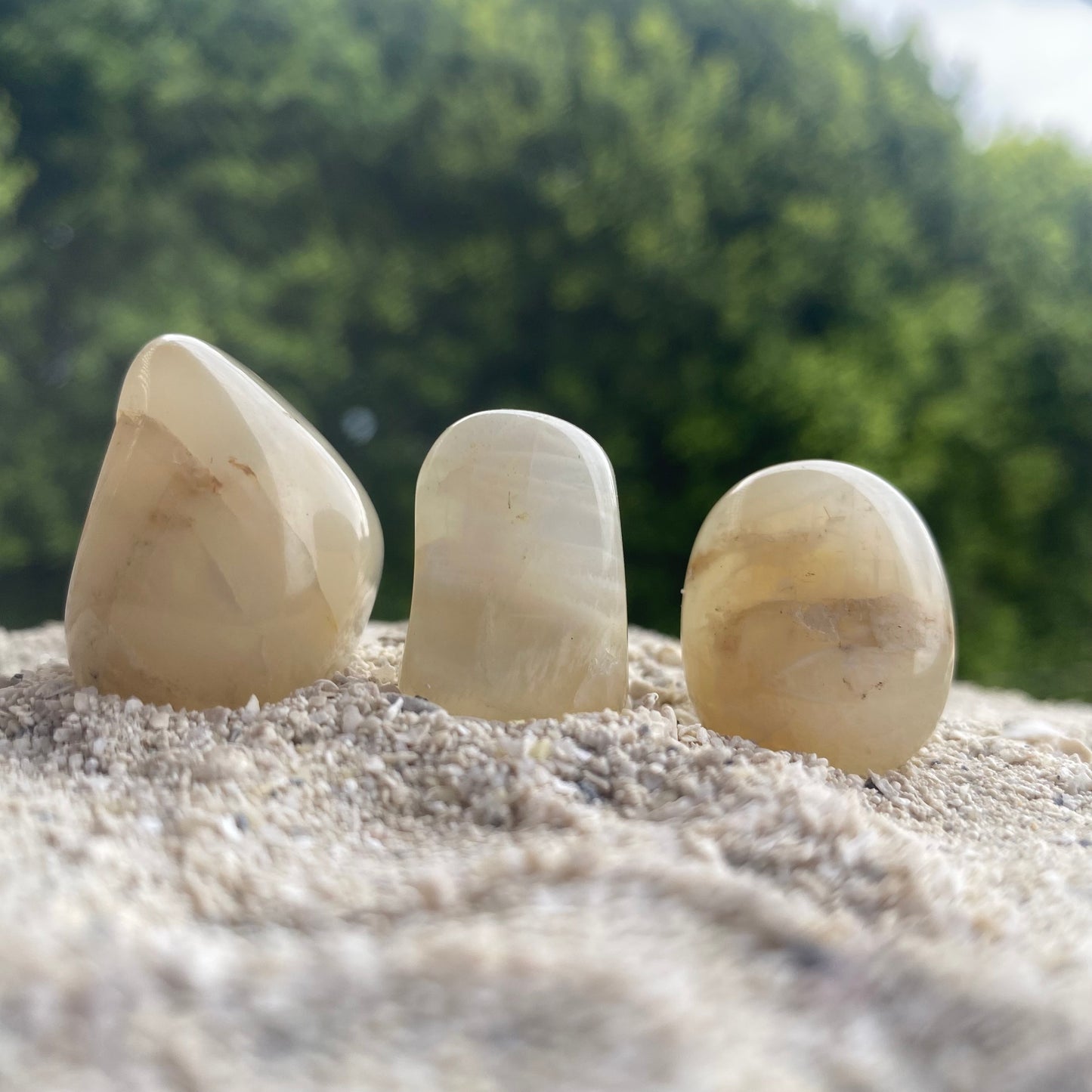 Moonstone Crystal Healing Set for Seeing Beyond the Veil