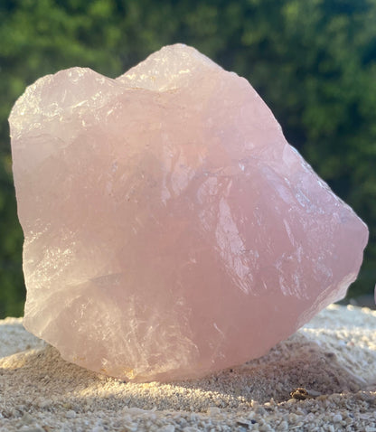 Brazilian Rose Quartz Crystal Healing Set for Unconditional Love