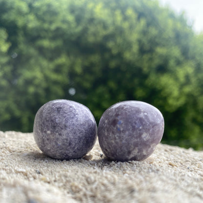 Lepidolite Crystal Healing Set for Emotional Balance & Flow