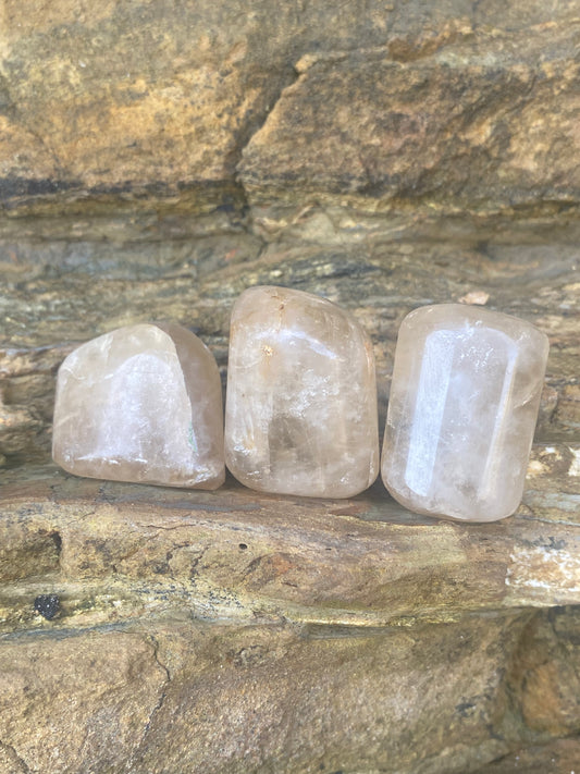 Natural Indian Citrine Crystal Healing Set for Stimulating Self-Confidence & Joy