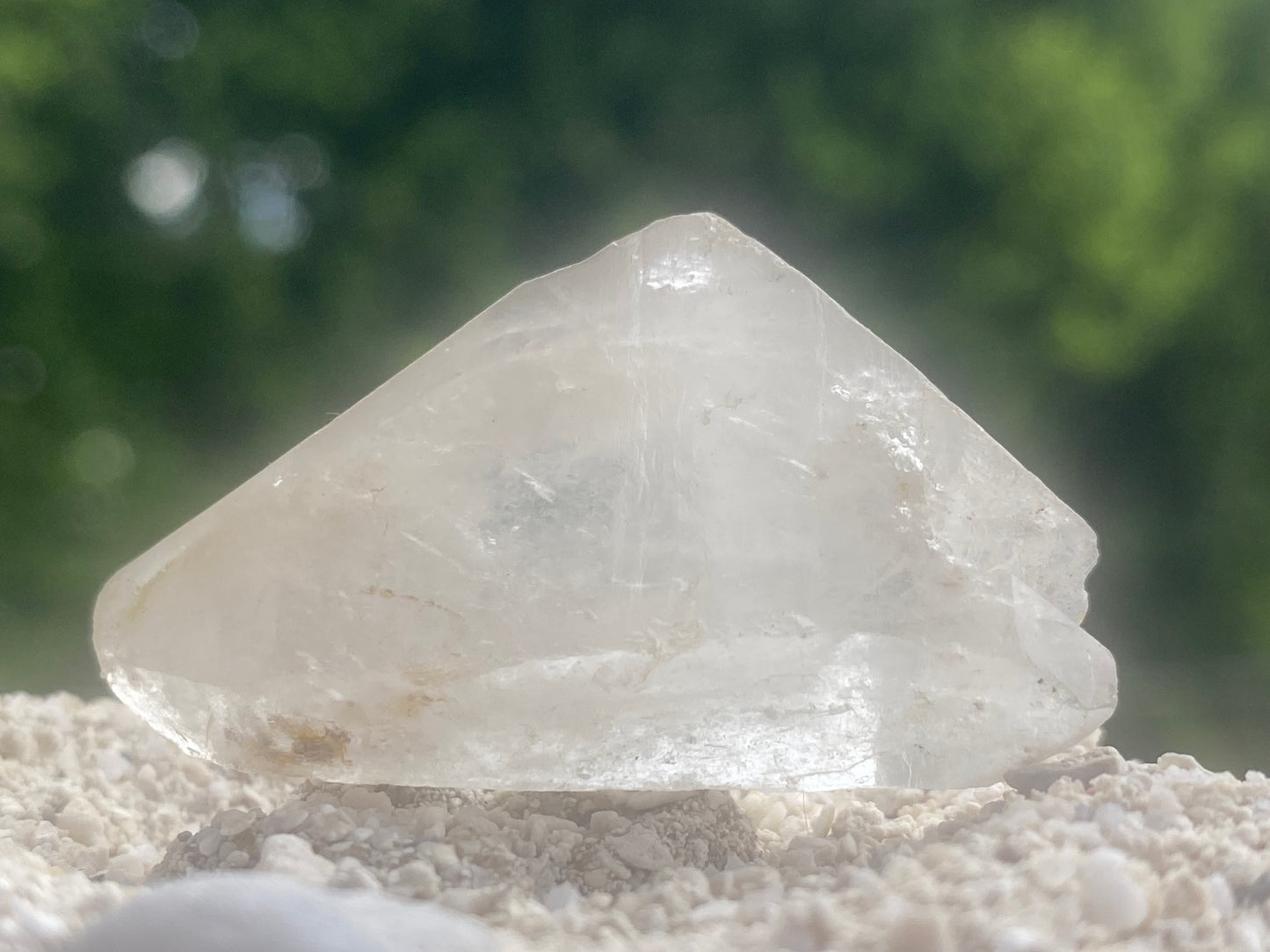 Lemurian Tabular Seed Quartz Crystal Point