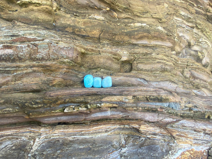 Peruvian Green Chrysocolla Healing Set for Alignment with Divine Feminine