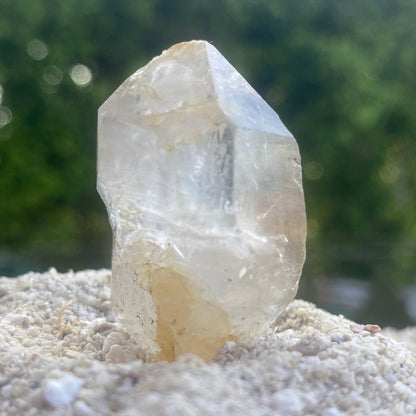 Tibetan Quartz Manifestation Generator Master Warrior Crystal Point w/ Digital Guidebook