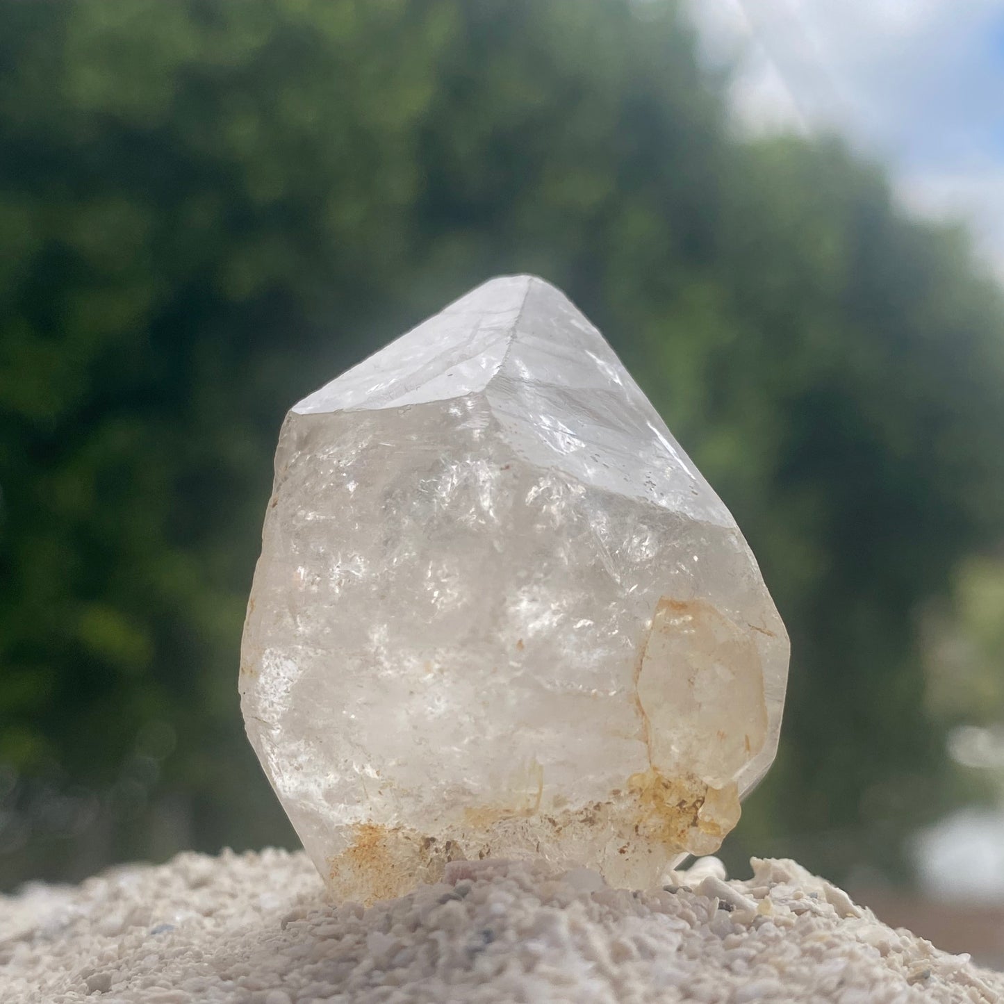 Tibetan Quartz Master Warrior Manifestation Generator Crystal w/Digital Guidebook