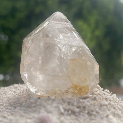 Tibetan Quartz Master Warrior Manifestation Generator Crystal w/Digital Guidebook