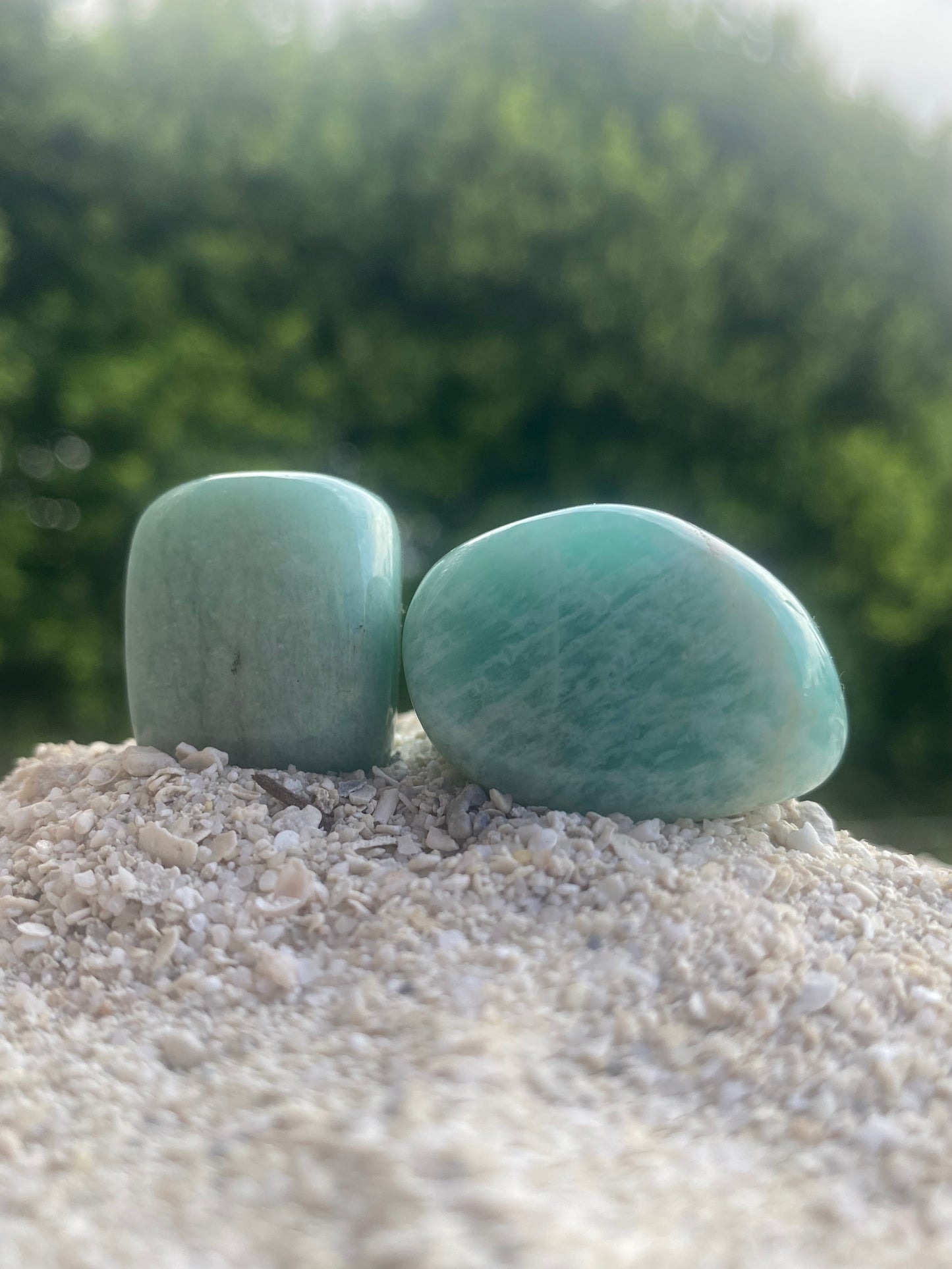 Amazonite Crystal Healing Set for Aligning with Truth, Healthy Boundaries and Manifestation