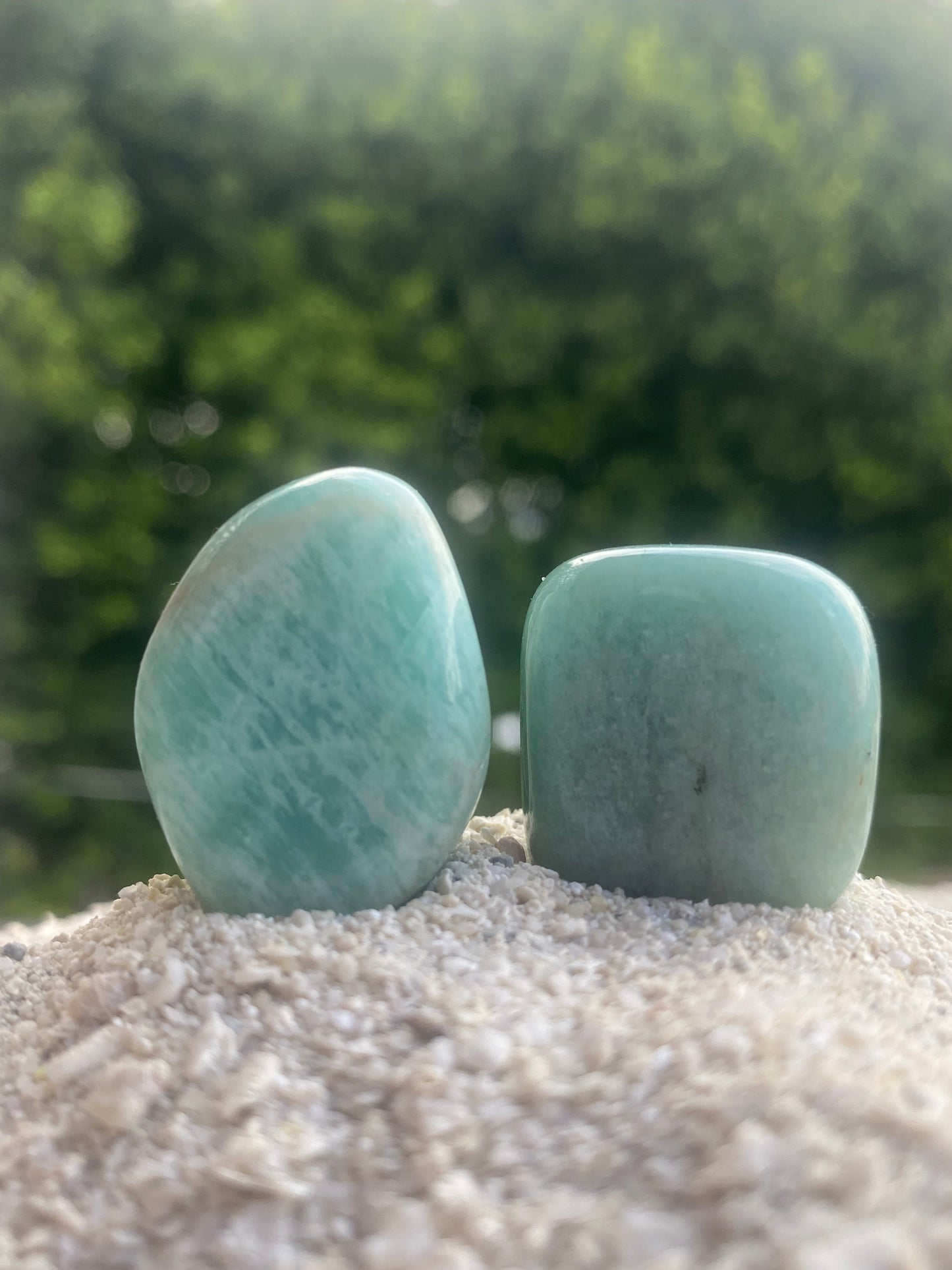 Amazonite Crystal Healing Set for Aligning with Truth, Healthy Boundaries and Manifestation