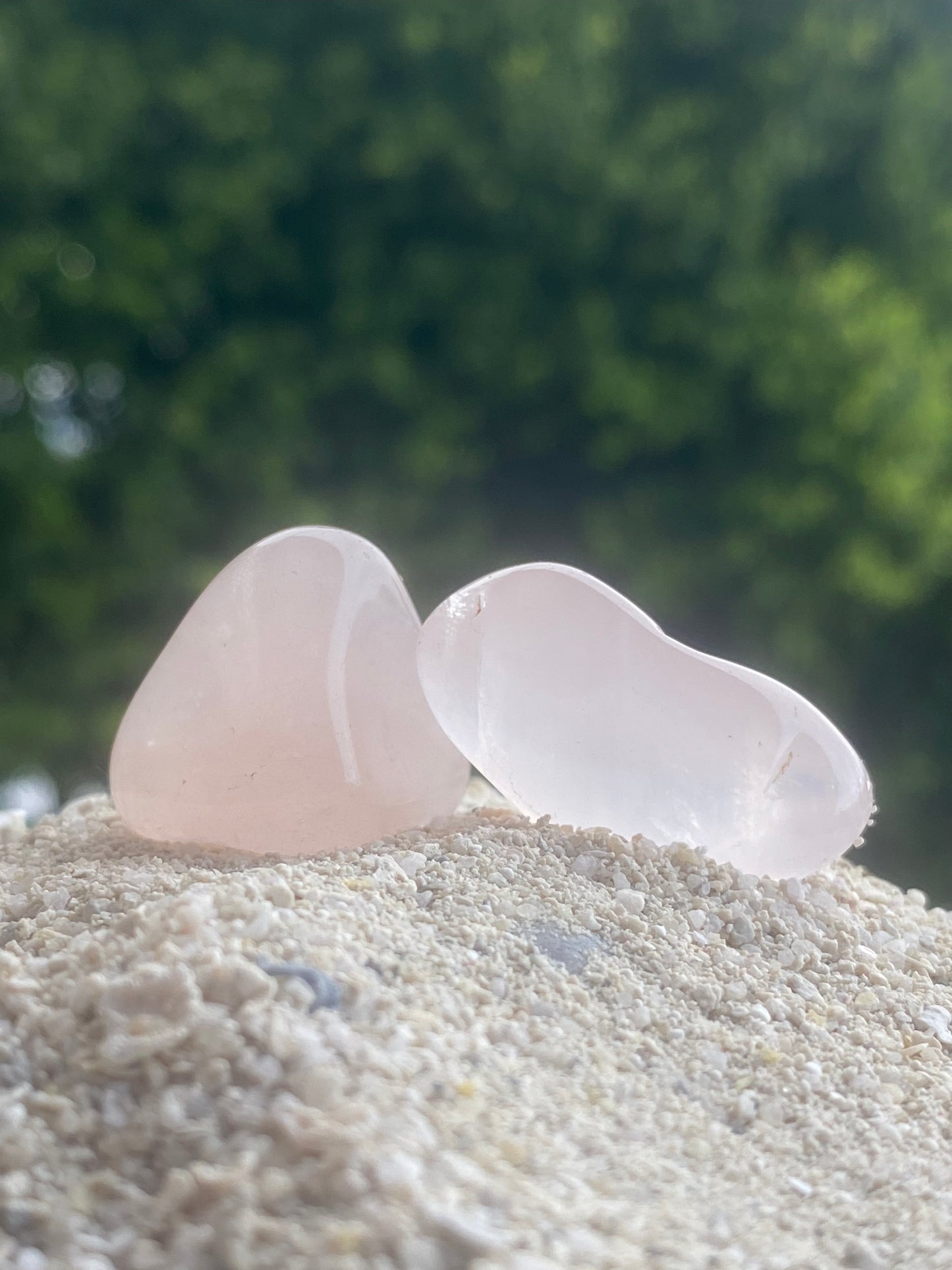 Rose Quartz Crystal Healing Set from Madagascar for Aligning with Unconditional Love