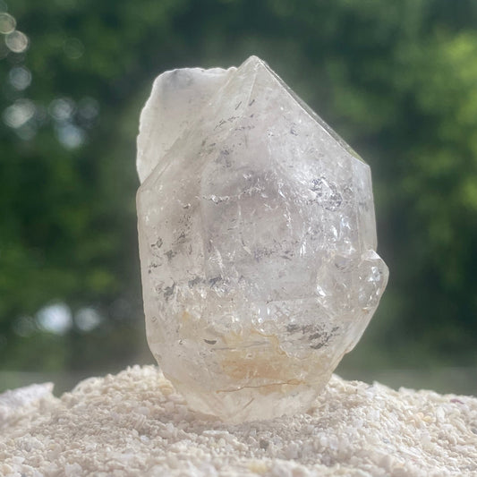 Black Tibetan Quartz Manifestation Master Warrior Generator Crystal