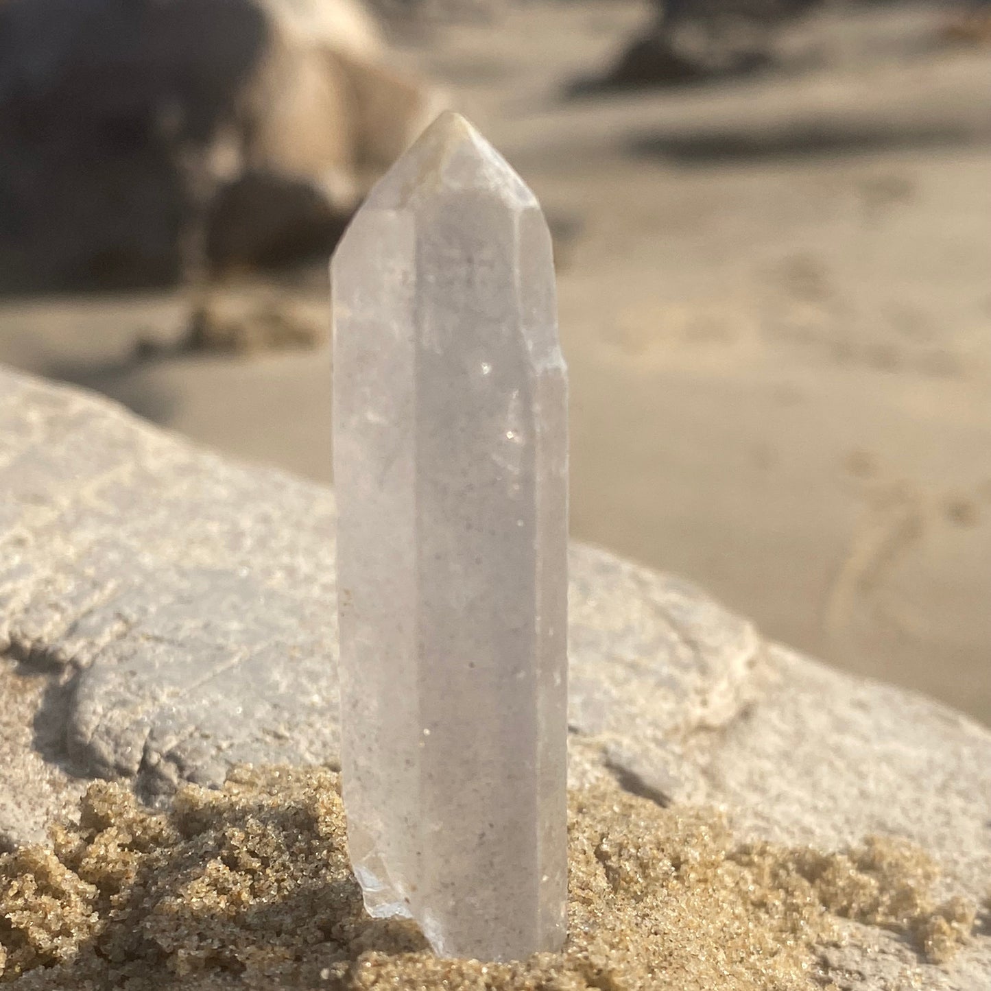 Black Tibetan Quartz Master Warrior Generator Point