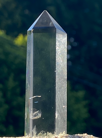 Brazilian Quartz Generator Crystal Point for Healing with Elemental Spirits & Meditation