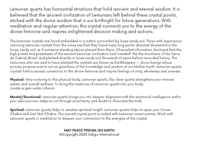 Lemurian Tabular Seed Quartz Crystal Point