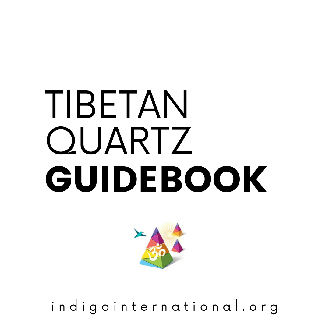 Tibetan Quartz Master Warrior Generator Crystal Point w/Digital Guidebook